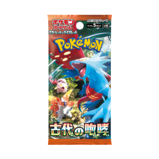 Pokémon Ancient Roar Booster - JAPAN - produkt kolekcjonerski